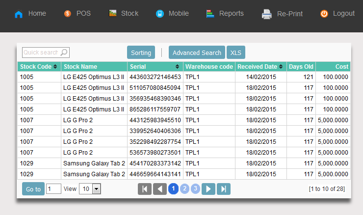 FIFO Stock Management